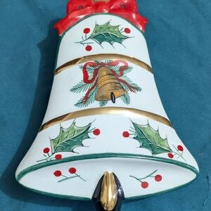 Vintage Mistletoe Hollyberry Candy Dish With Lid